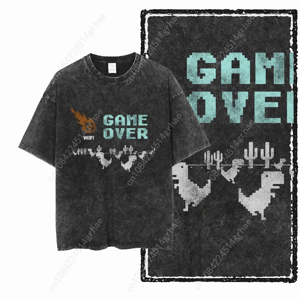 ZH DINO GAME THEME Printed Cot – Tee Graphic Print recenzja i cena