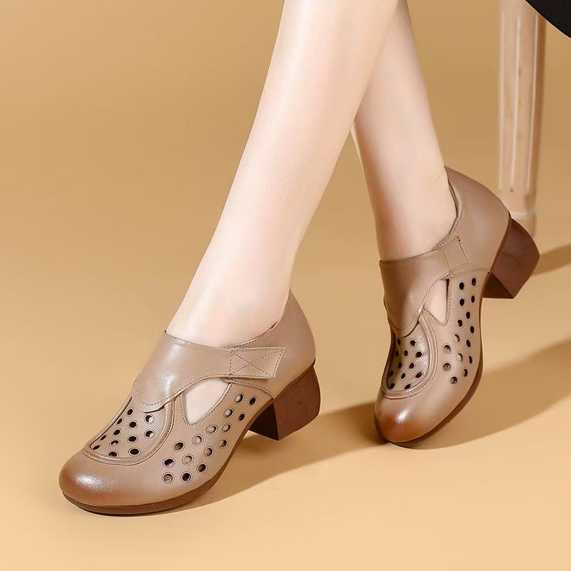 Women's Summer New Leather Hol – Casual Sandal Leather recenzja i cena