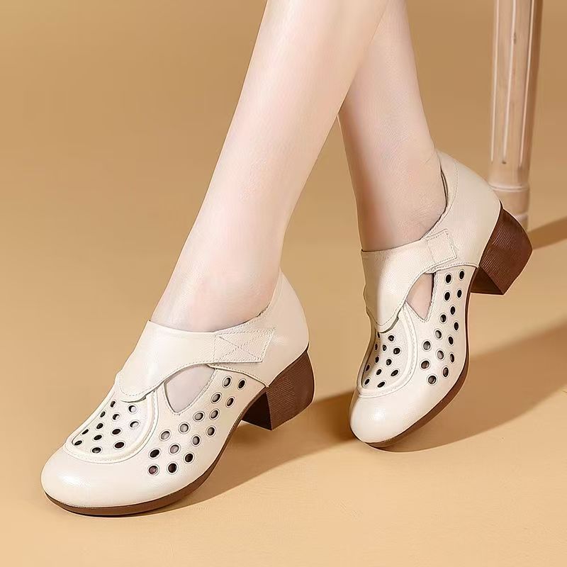 Women's Summer New Leather Hol – Casual Sandal Leather recenzja i cena
