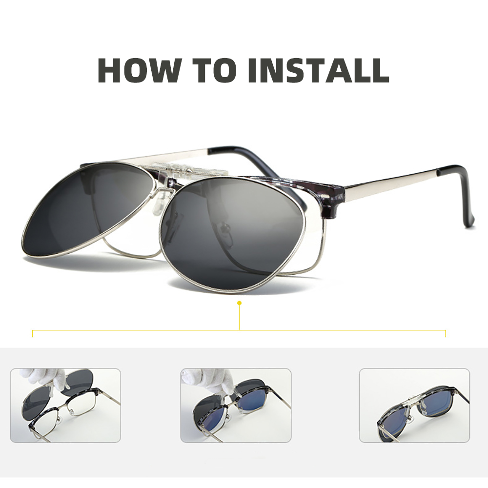 Oversized Pilot Clip on Sungla – Sunglasses Aviator Polarized recenzja i cena