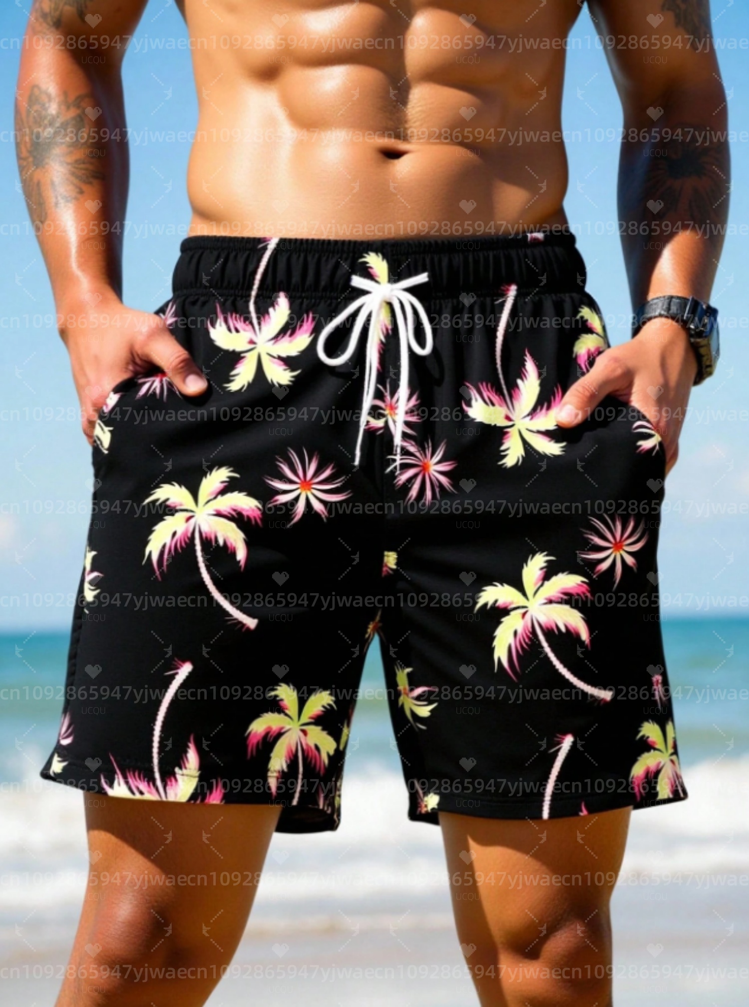 Summer Men Board Surf Shorts H – Trunks Board Surf recenzja i cena