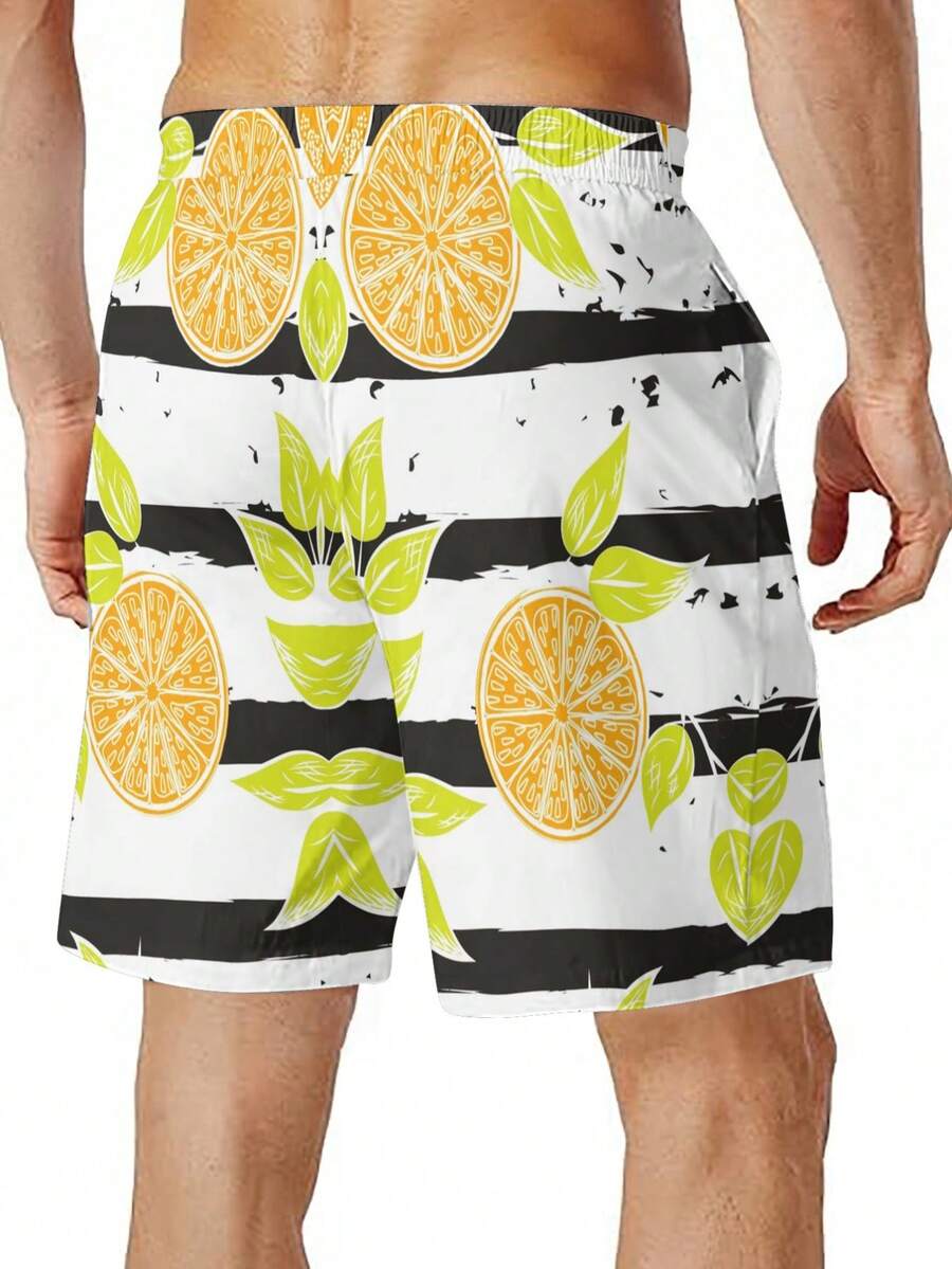 Mens Loose Fit Swim Trunks Wit – Swim Trunk Quick Dry recenzja i cena