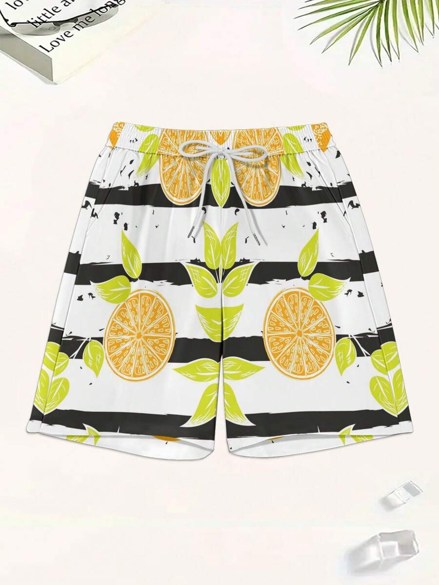 Mens Loose Fit Swim Trunks Wit – Swim Trunk Quick Dry recenzja i cena