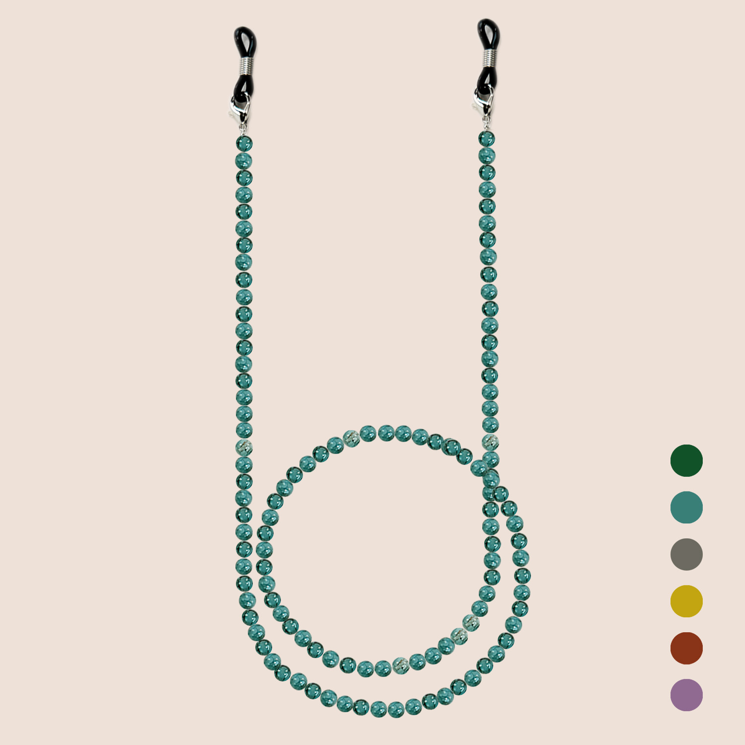 Chinese Style Glass Beaded Eye – Sunglass Retainer Cord recenzja i cena