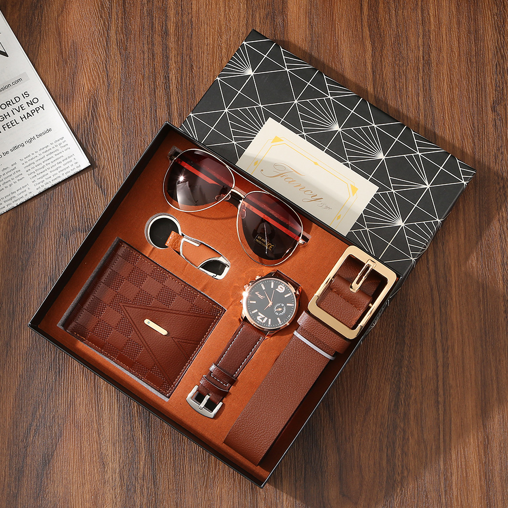 New Mens Watch Set with Gift B – Sunglass Retainer Cord recenzja i cena