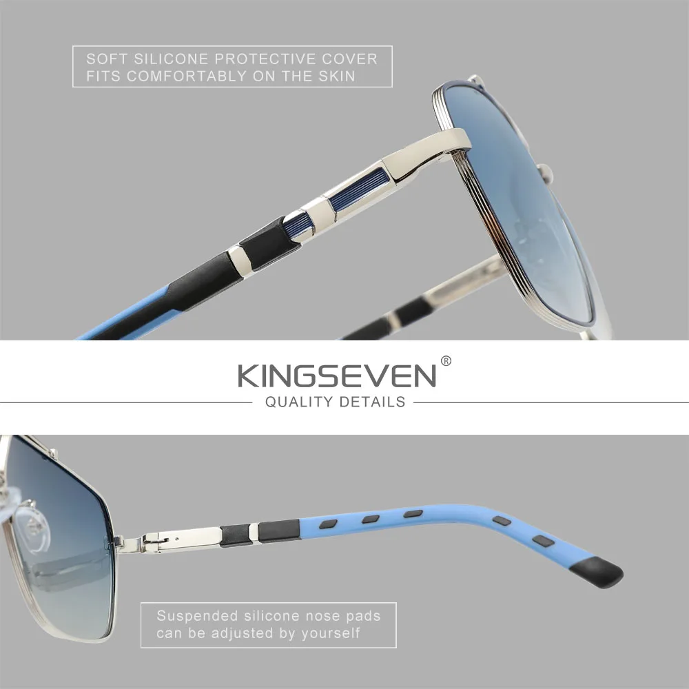 KINGSEVEN New Luxury Sunglasse – Sunglasses Aviator Polarized recenzja i cena