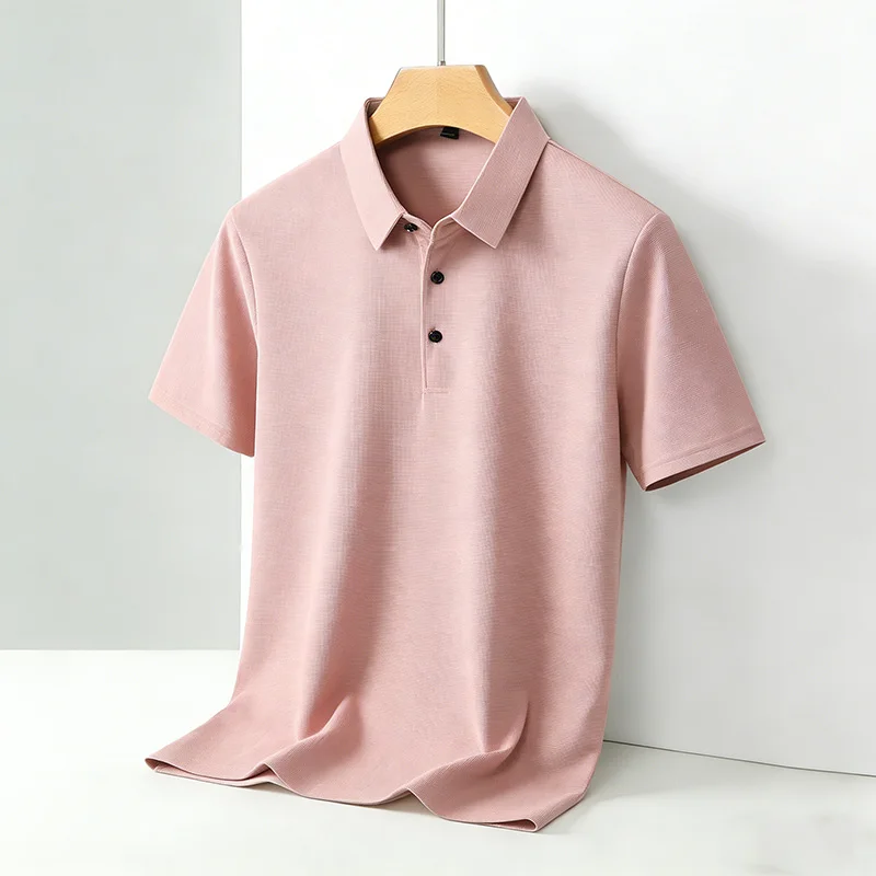 Men's Classic Collar Short Sle – Polo Shirt Pique recenzja i cena