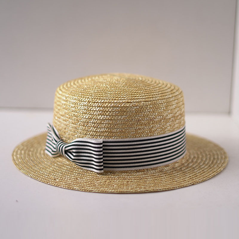 Wide Brim Boater Hats Flat Top – Bucket Hat Straw recenzja i cena