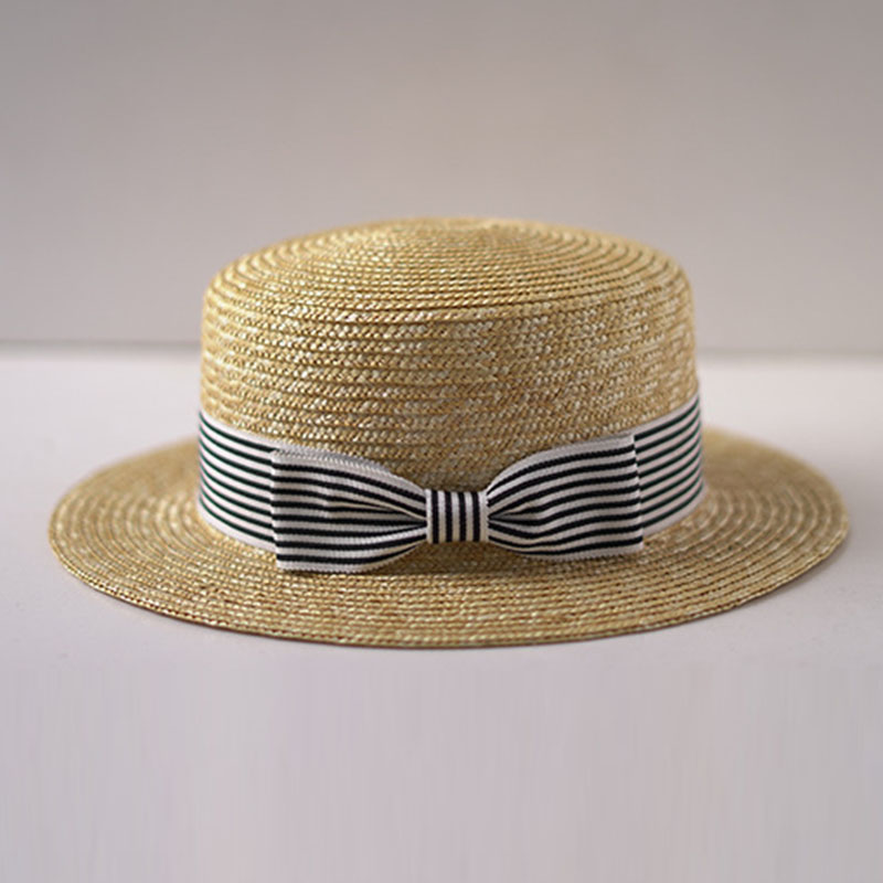 Wide Brim Boater Hats Flat Top – Bucket Hat Straw recenzja i cena