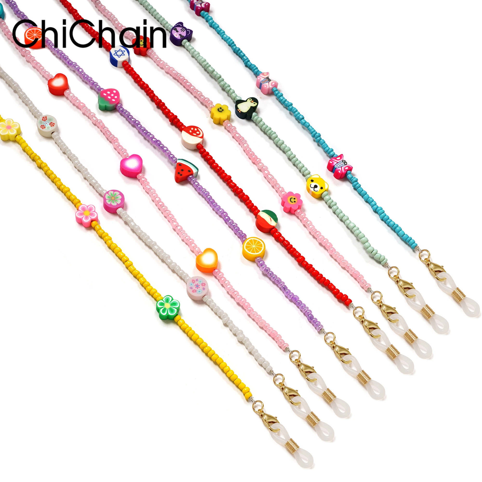 Cartoon cute Mask Strap Beaded – Sunglass Retainer Cord recenzja i cena