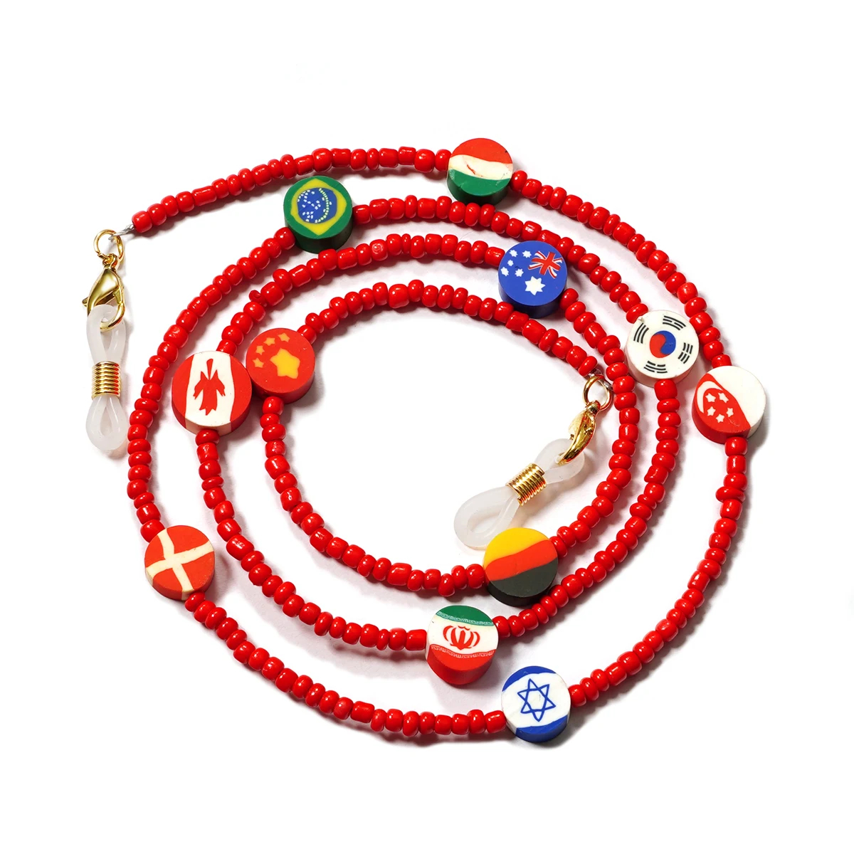 Cartoon cute Mask Strap Beaded – Sunglass Retainer Cord recenzja i cena