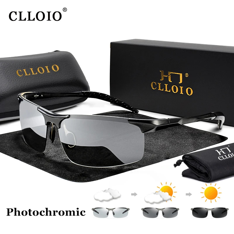 CLLOIO Aluminum Photochromic S – Sunglasses Aviator Polarized recenzja i cena