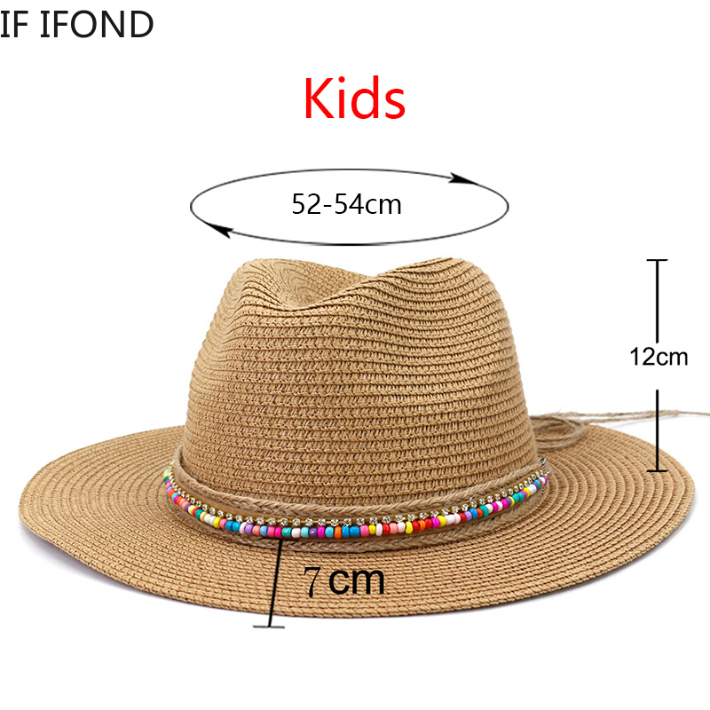 New Summer Boy Girl Kids Straw – Bucket Hat Straw recenzja i cena
