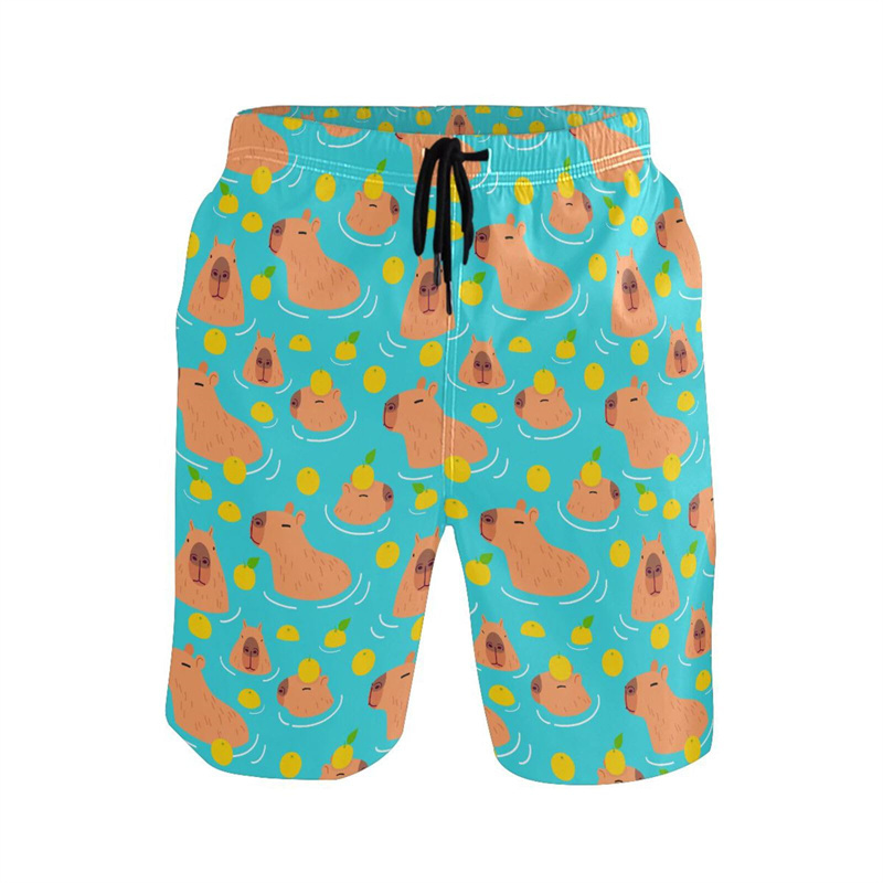Cartoon Animal 3d Print Capyba – Trunks Board Surf recenzja i cena