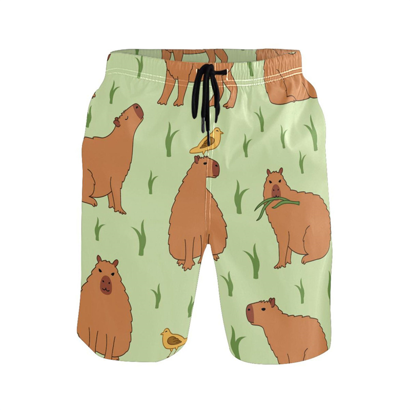 Cartoon Animal 3d Print Capyba – Trunks Board Surf recenzja i cena
